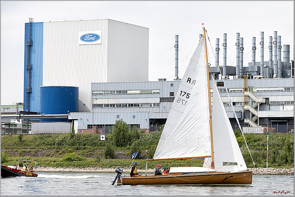 100 Jahre Rheinwoche 2022 - 1. Wettfahrt Porz - Hitdorf, 03.06.2022,